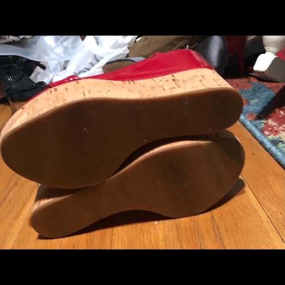 High Prada T Strap Platforms - Picture 4 of 4